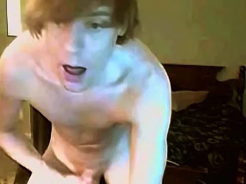 Whit Fondles Himself on Web Cam - Whit
